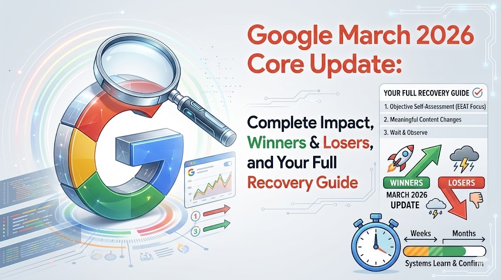 Google March 2026 Core Update: Complete Impact, Winners, Losers, and Your Full Recovery Guide - Verma Graphix