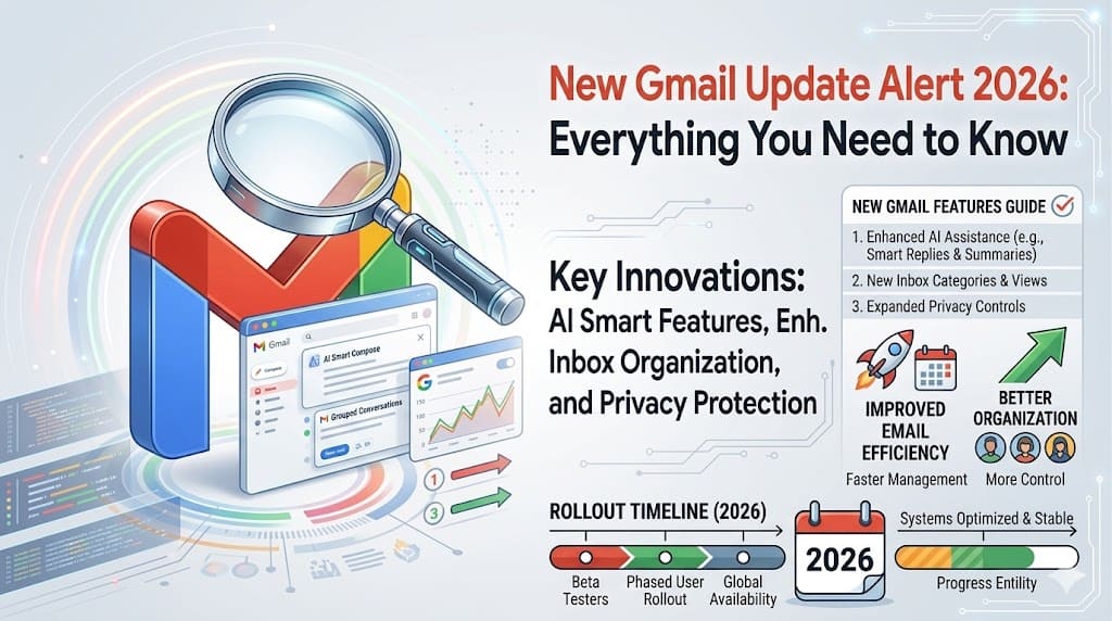 New Gmail Update Alert 2026 Everything You Need to Know
